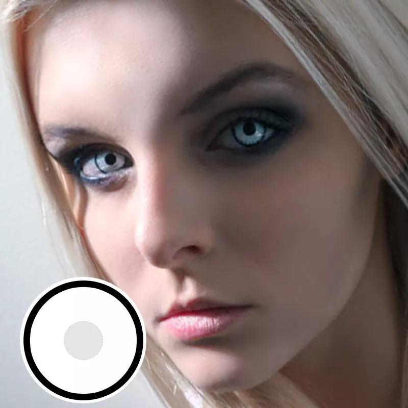 White Manson Cosplay Color Contact Lenses