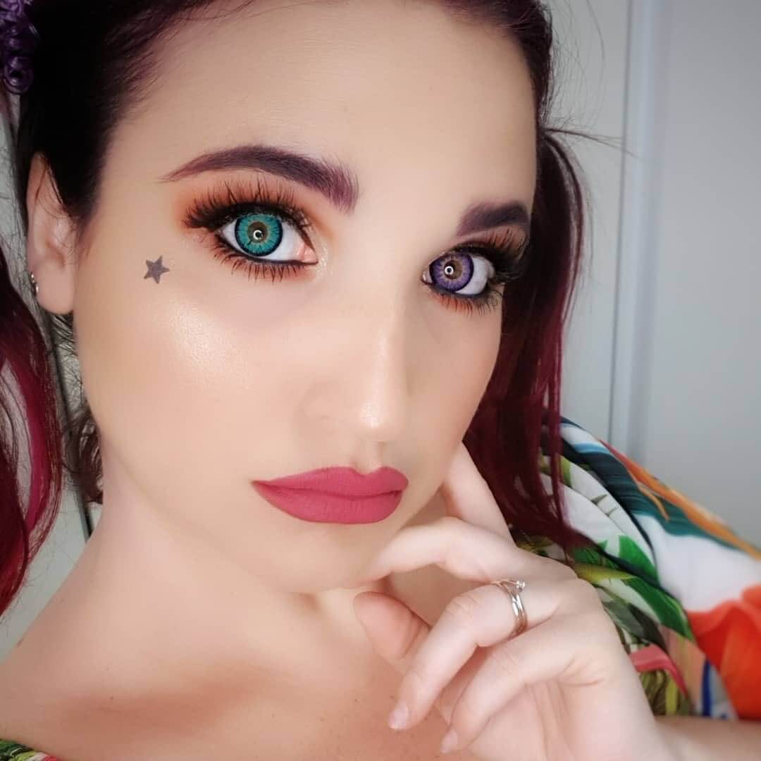 【NEW】Ice Snow Green Daily Disposable 10Pcs Color Contact Lenses