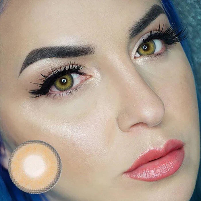 1-Day 10Pcs Himalaya Brown Daily Disposable 10Pcs Color Contact Lenses