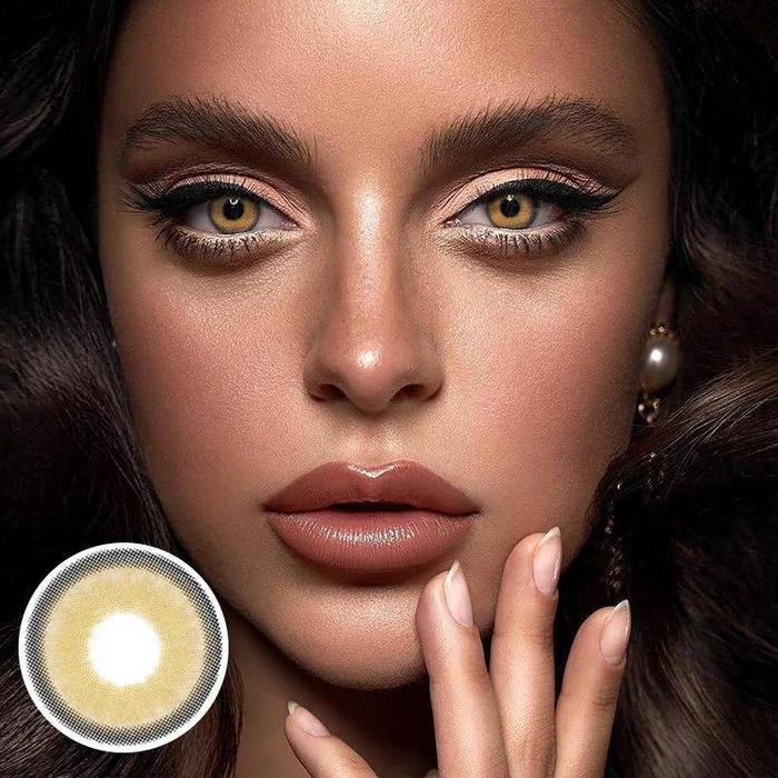 1-Day 10Pcs Himalaya Brown Daily Disposable 10Pcs Color Contact Lenses