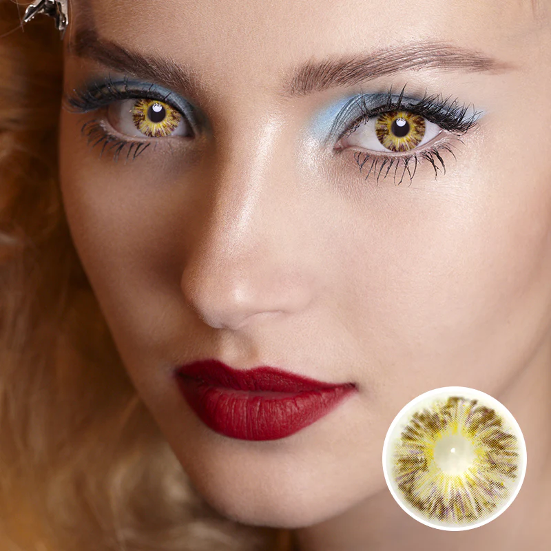 【2023 NEW】Monet Brown Color Contact Lenses