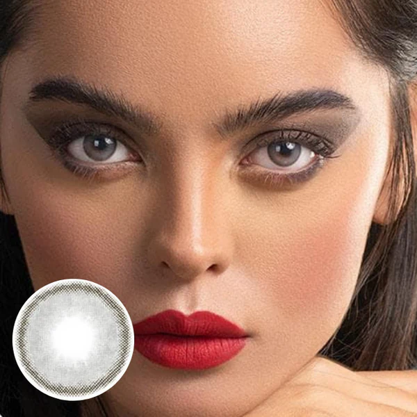 Rain Bassia Gray Color Contact Lenses【Prescription】