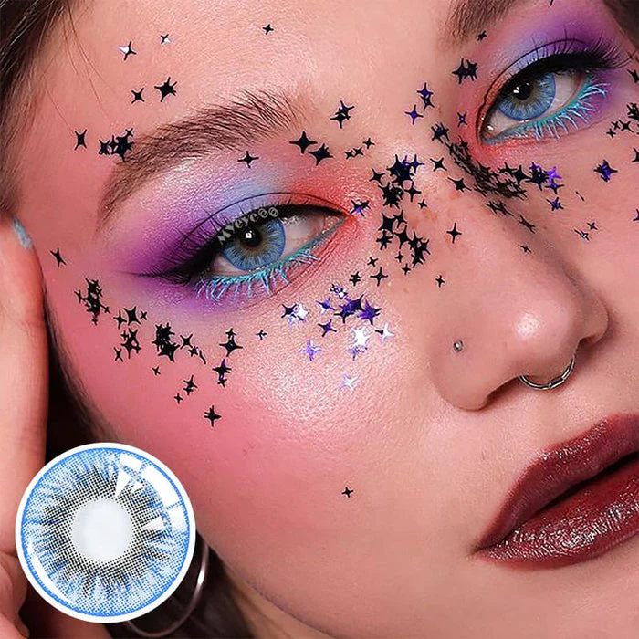 Glacier Blue Color Contact Lenses