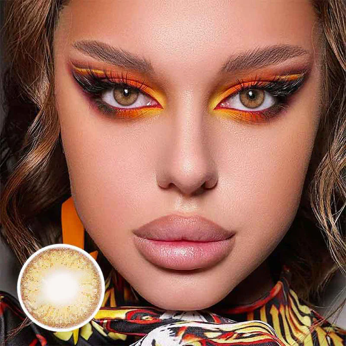 Wildcat Brown Colored Contact Lenses