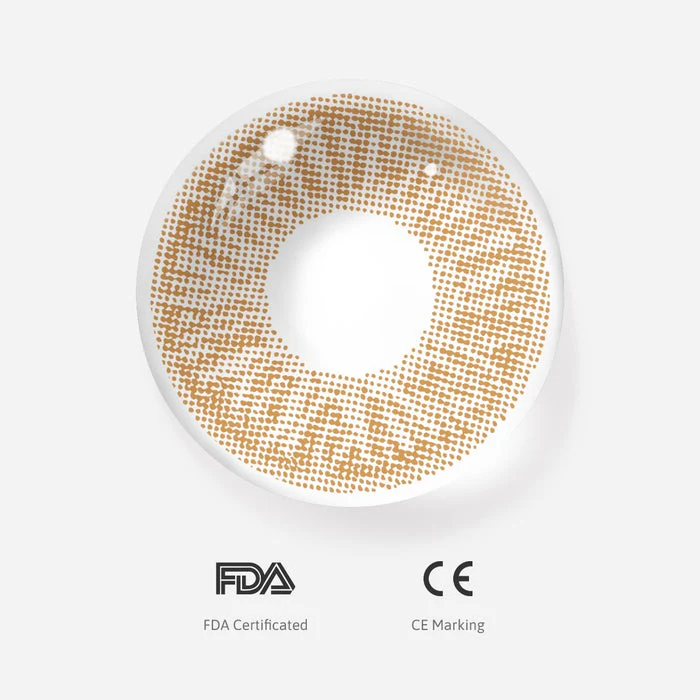 Lee Bible Brown Color Contact Lenses