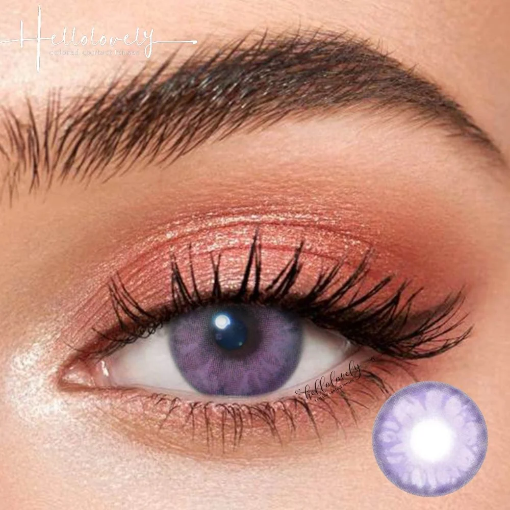 GEM Purple Color Contact Lenses