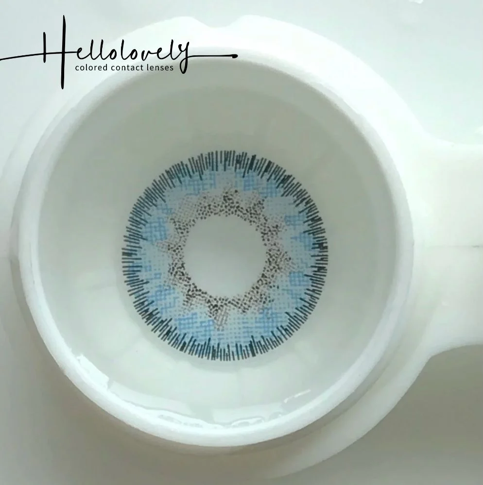 Angel Ice Blue Color Contact Lenses【Prescription】