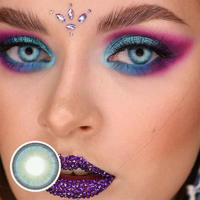 Himalaya Blue Color Contact Lenses
