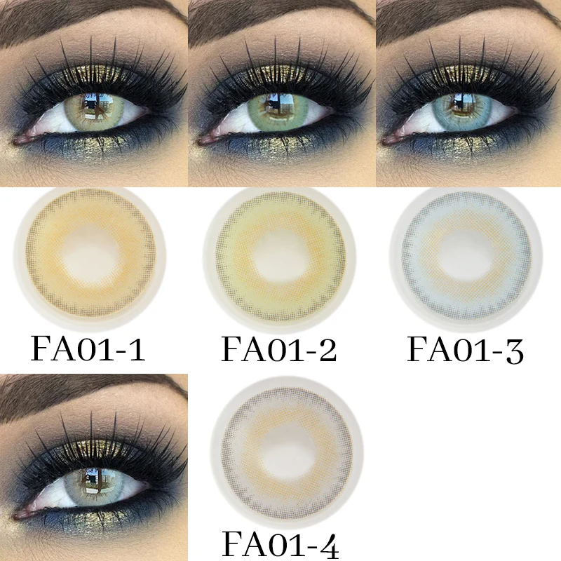 【2022 NEW】La Girl Green Color Contact Lenses