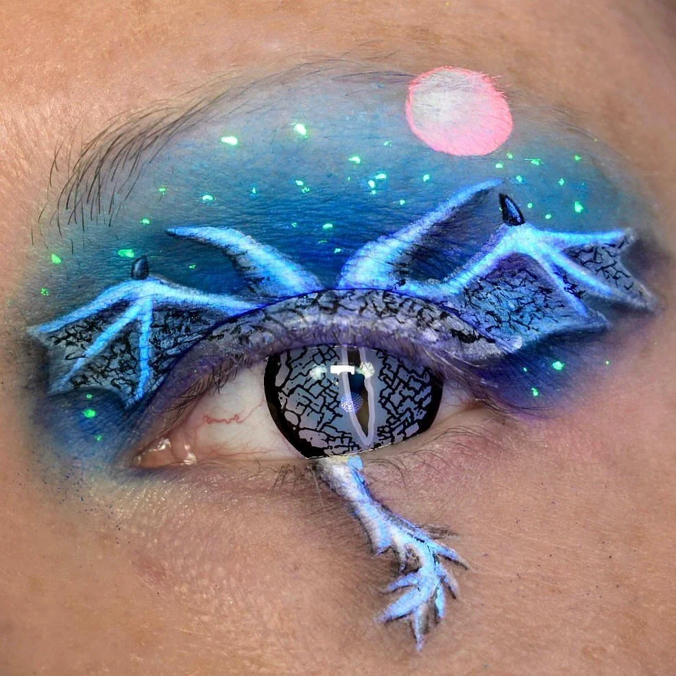 Lizard Eye Silver (SY-B1) Cosplay Contact Lenses