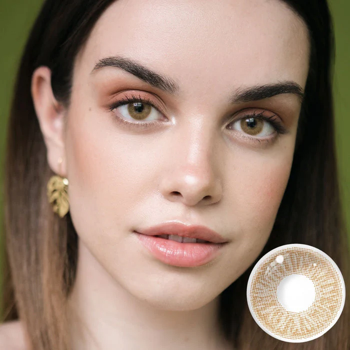 Lee Bible Brown Color Contact Lenses