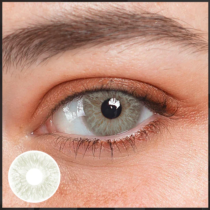 Rococo Elegance Grey Color Contact Lenses