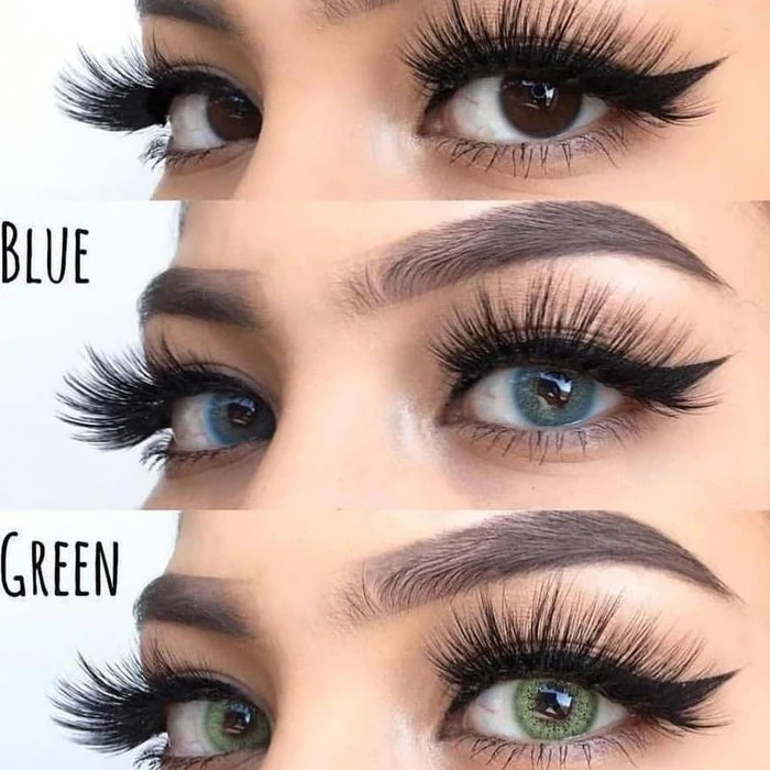 Ocean Blue Color Contact Lenses