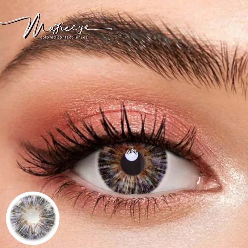 Monet Blue Soft Contact Lenses