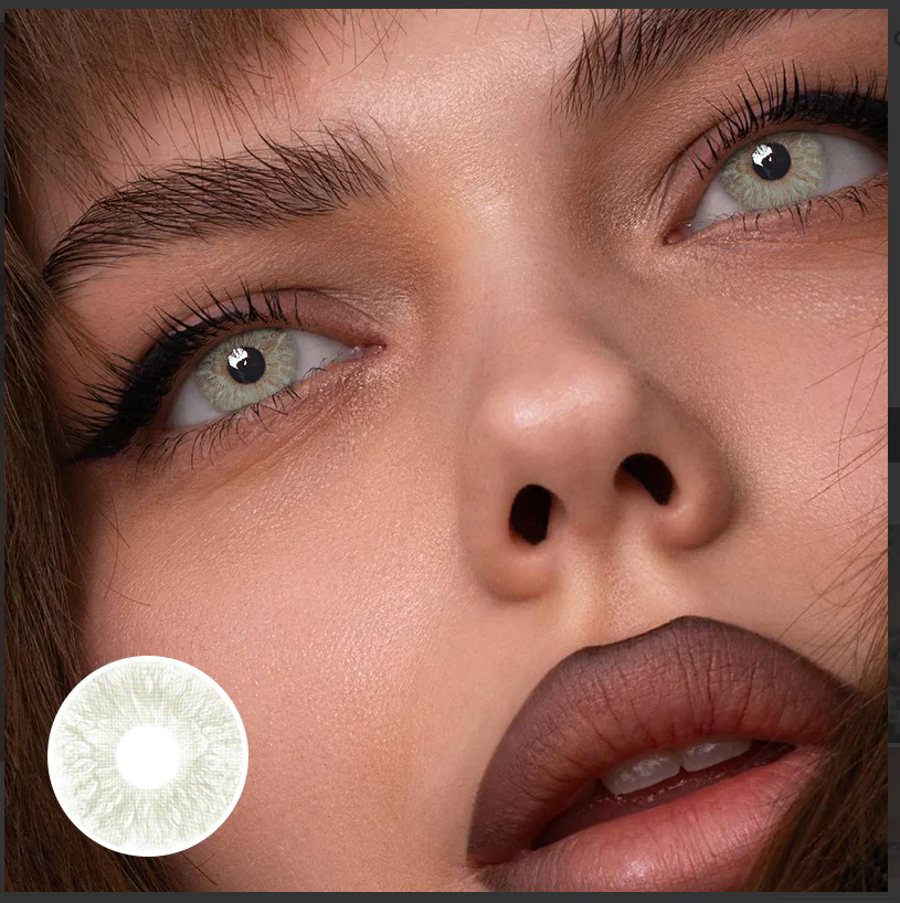 Rococo Elegance Grey Color Contact Lenses
