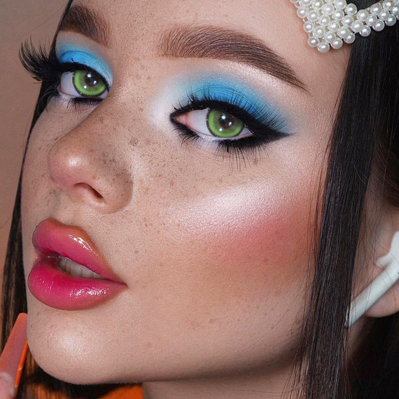 【NEW】Yummy Green Daily Disposable 10Pcs Color Contact Lenses