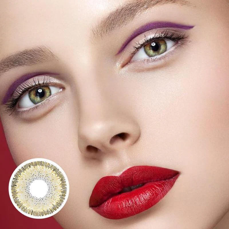 Magic Brown Color Contact Lenses【Prescription】