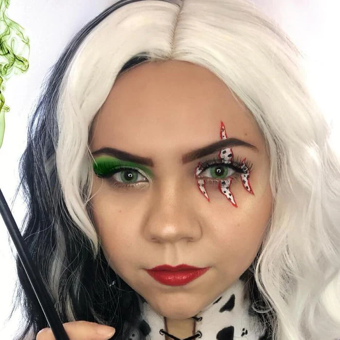 1-Day 10Pcs Cherry Nattier Blue Color Contact Lenses