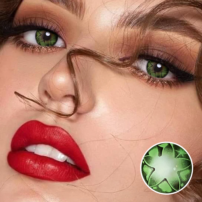 Undine Green Colored Contact Lenses