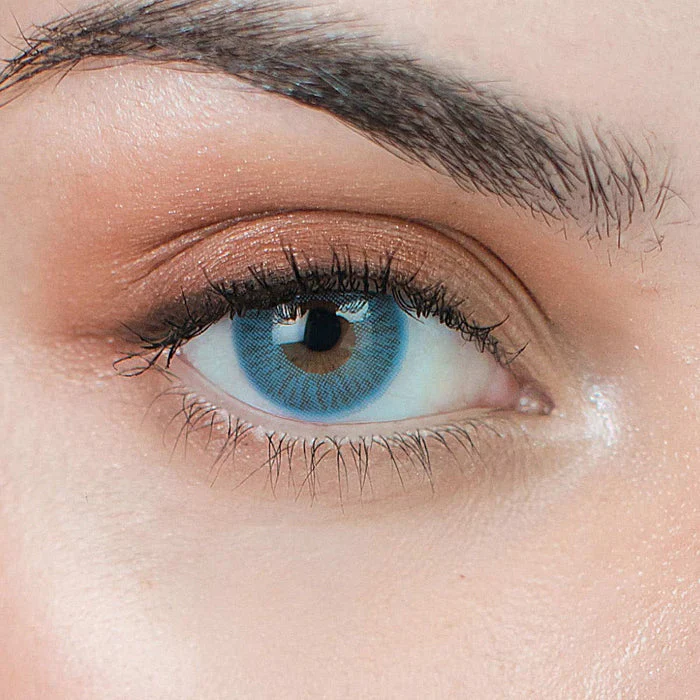 1-Day 10Pcs Lee Bible Blue Daily Disposable 10Pcs Color Contact Lenses