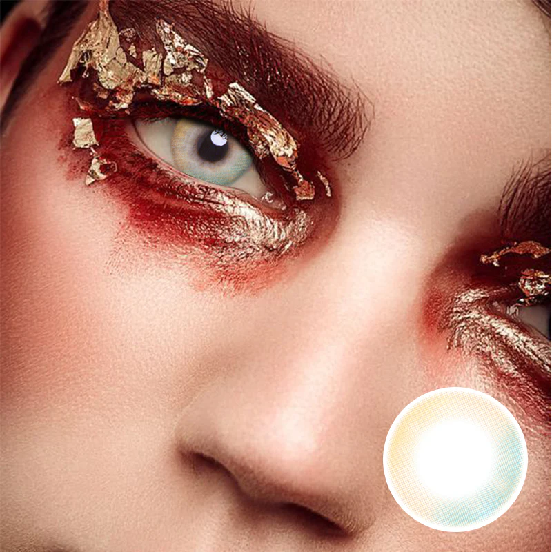 Candy Yellow Color Contact Lenses