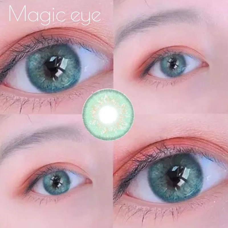 Russain Green Color Contact Lenses