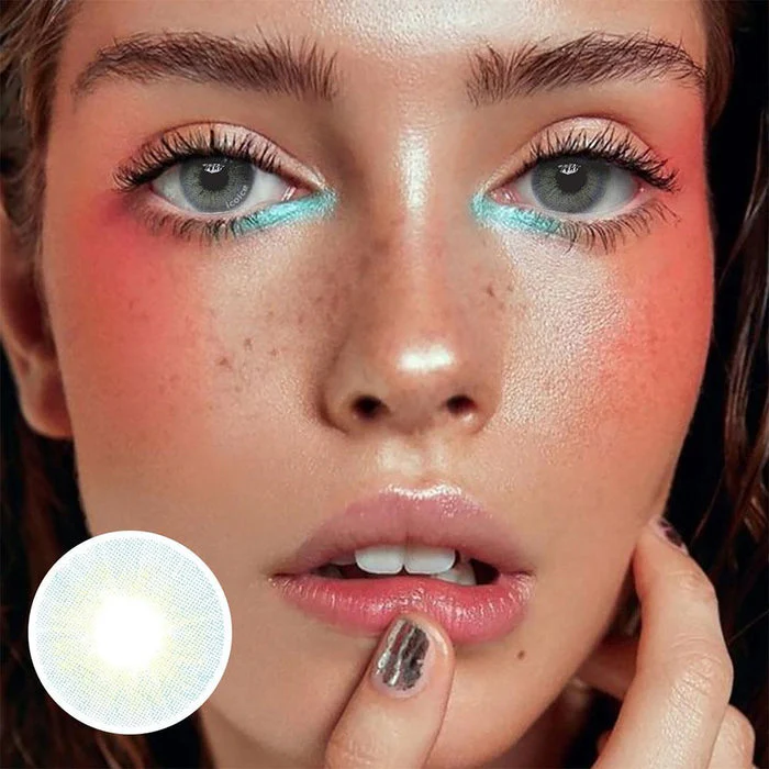 Queen Blue Color Contact Lenses【Prescription】