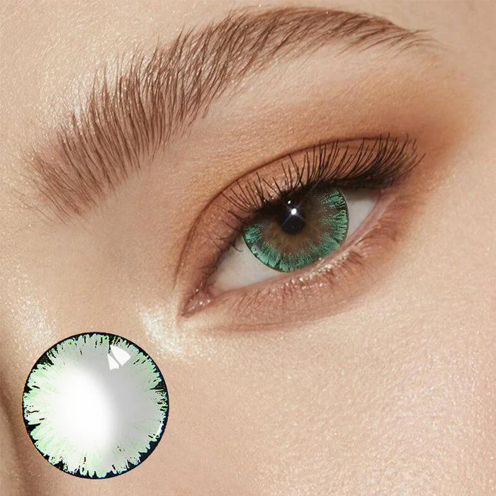 BIG GIRL EYE GREEN COLOR CONTACT LENSES