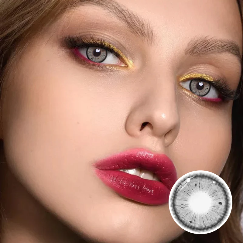 【2023 NEW】Fruit Juice Gray  Color Contact Lens