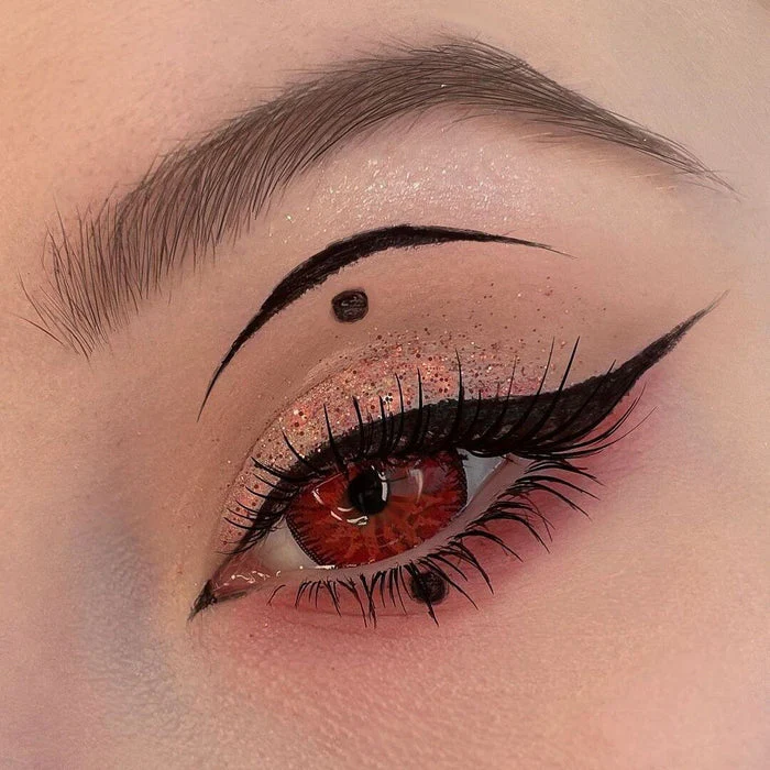 Mystery Red Color Contact Lenses