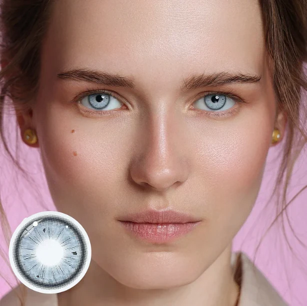 【2023 NEW】Fruit Juice Blue Colored Contact Lenses