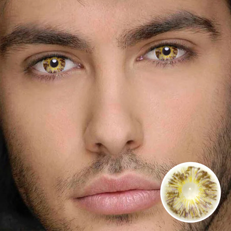 【2023 NEW】Monet Brown Color Contact Lenses