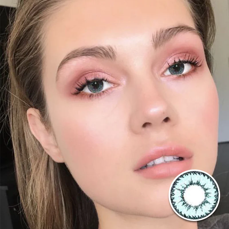 Angel Blue G202 Color Contact Lenses 【Prescription】