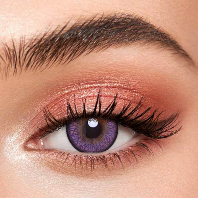 Rose Purple Color Contact Lenses