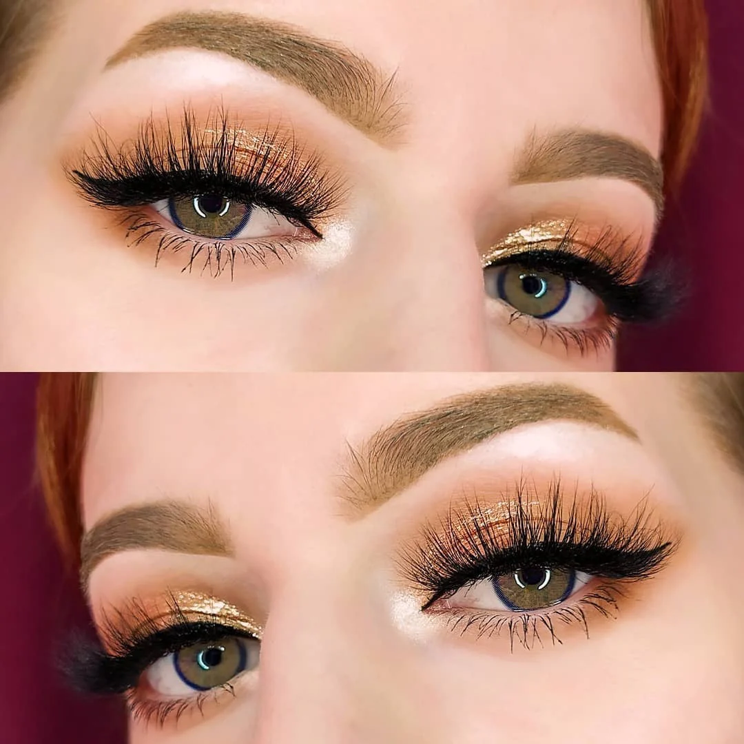 1-Day 10Pcs Neala X Brown Flare Colored Contact Lenses