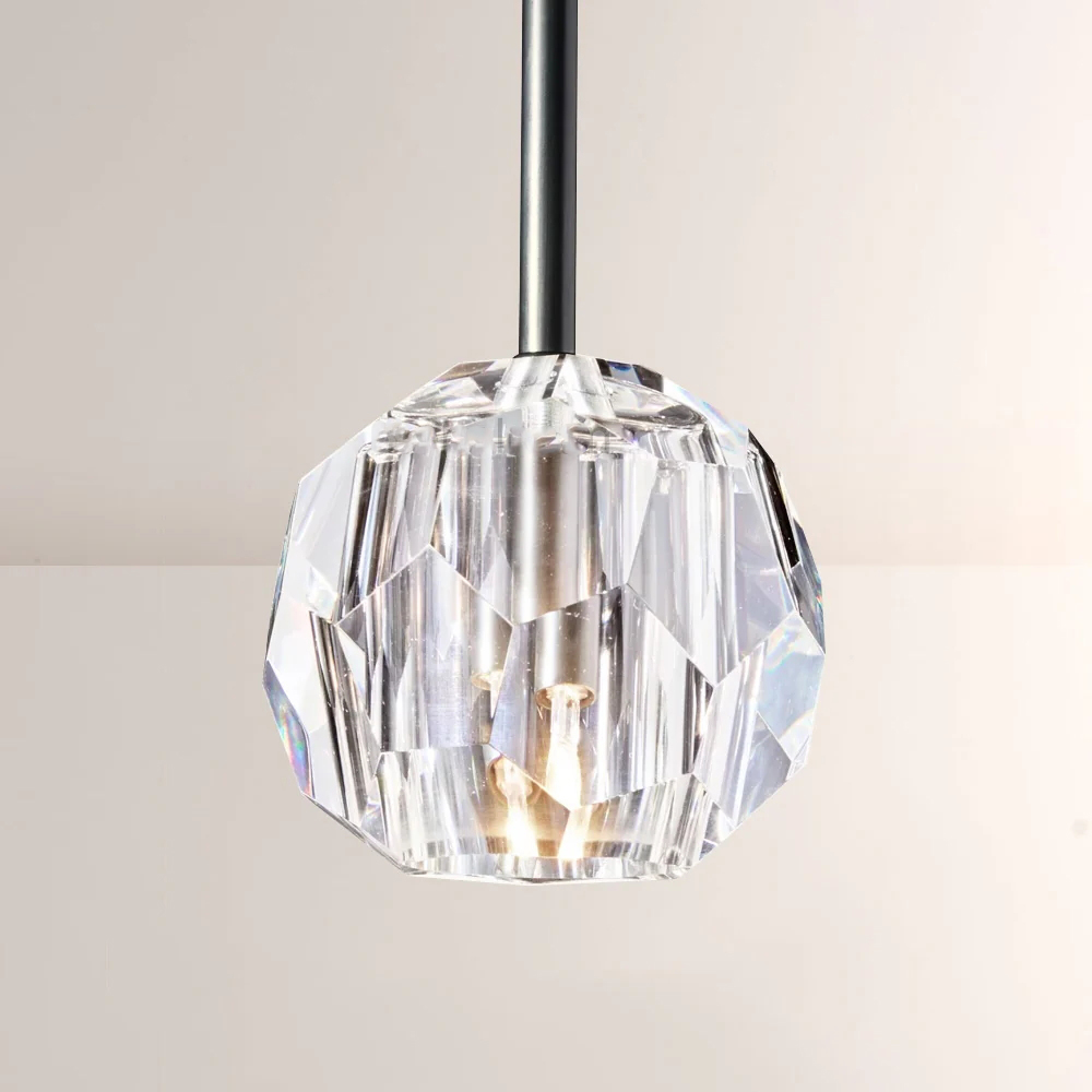 Kristal Glass Rod Pendant