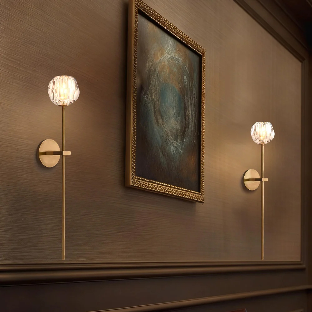 Kristal Glass Grand Wall Sconce