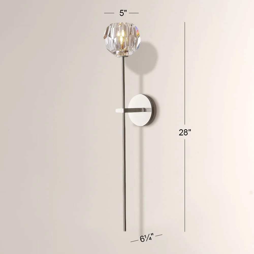 Kristal Glass Grand Wall Sconce