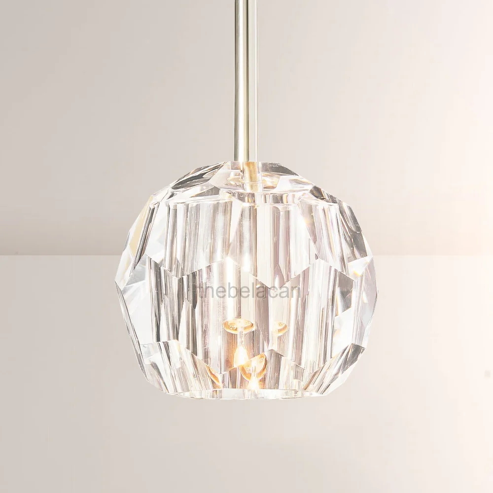 Kristal Glass Rod Pendant