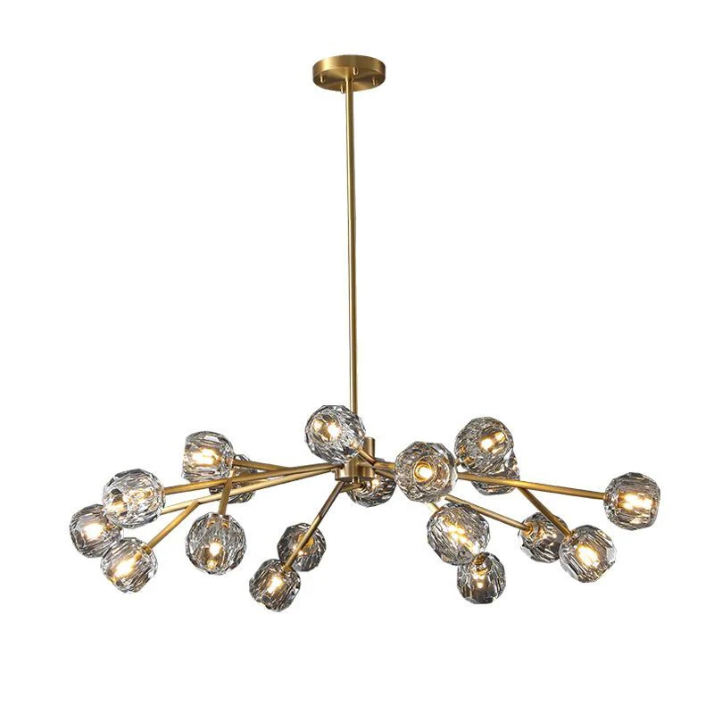 Kristal Glass Round Chandelier 48