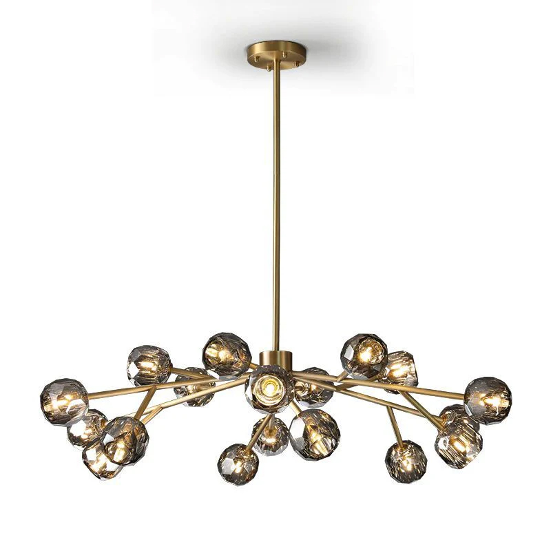 Kristal Glass Round Chandelier 48