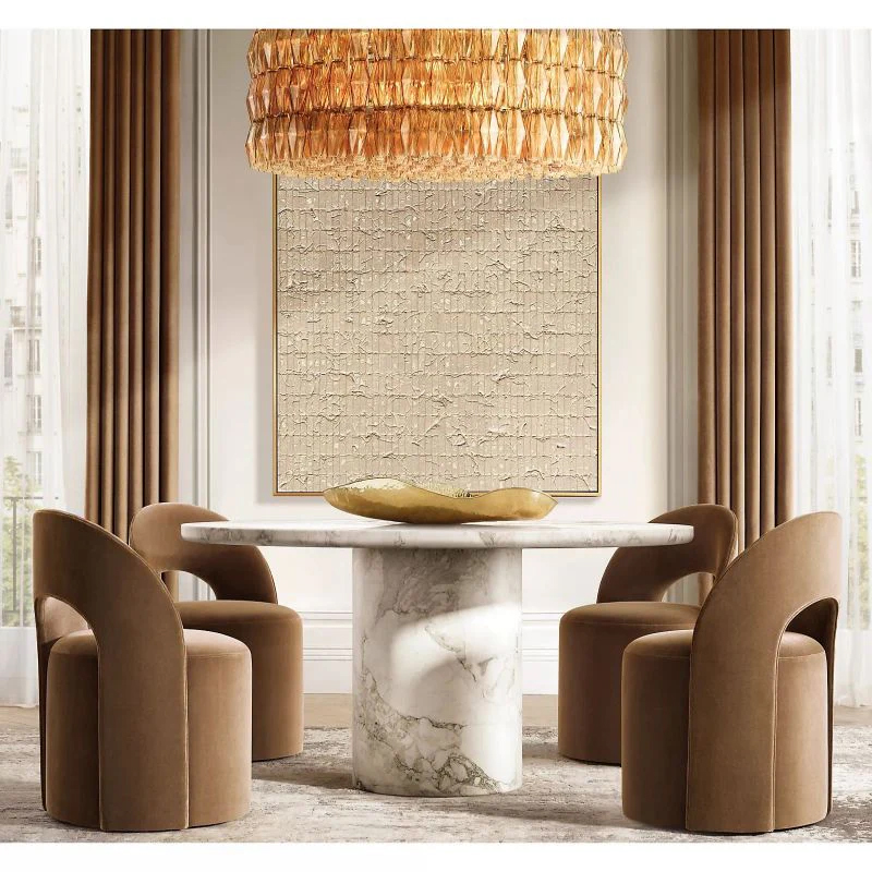 Chara Clear Glass Round Chandelier 62