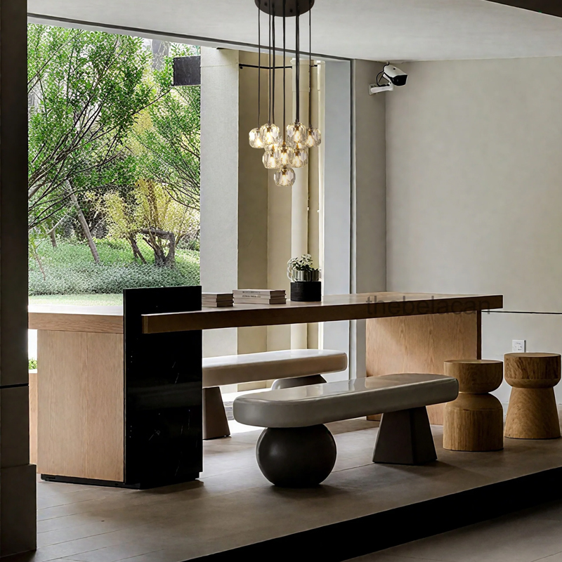 Kristal Glass Round Cluster Chandelier 14