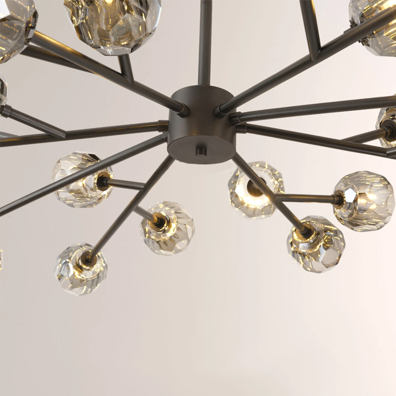 Kristal Glass Round Chandelier 72