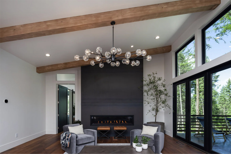 Kristal Glass Round Chandelier 72