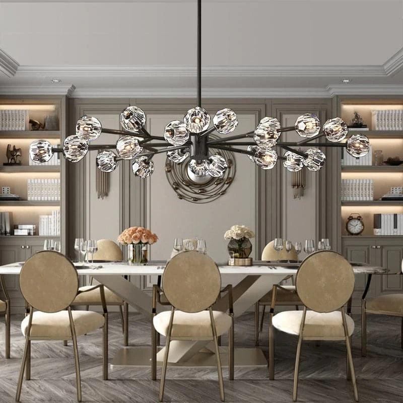 Kristal Glass Round Chandelier 72