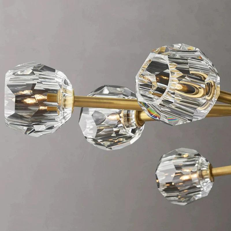 Kristal Glass Round Chandelier 72