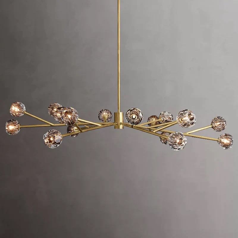 Kristal Glass Round Chandelier 72