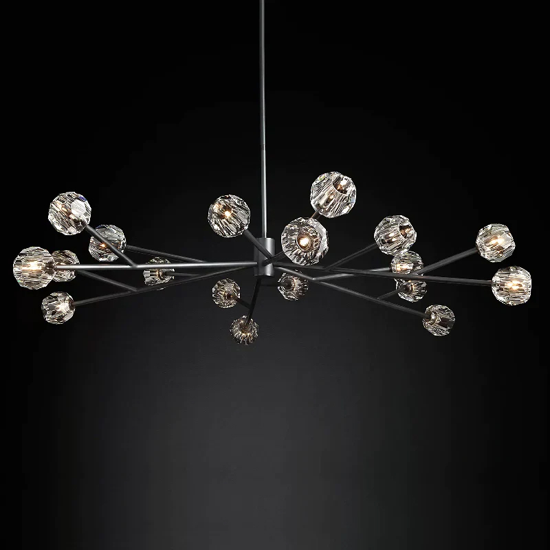 Kristal Glass Round Chandelier 72