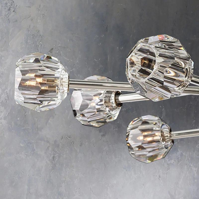 Kristal Glass Round Chandelier 72